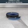 Rowenta RR6871 Explorer Serie 20, Robot Aspirapolvere Lavapavimenti, 3 modalità di Pulizia, Fino a 150 Minuti di Autonomia, Ner