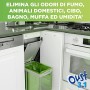 Oust 3 in 1 Spray Disinfettante 400 ml, Fragranza Fresh Garden, per Superfici e Tessuti, Uccide il 99,9% dei Batteri, 12 unità 