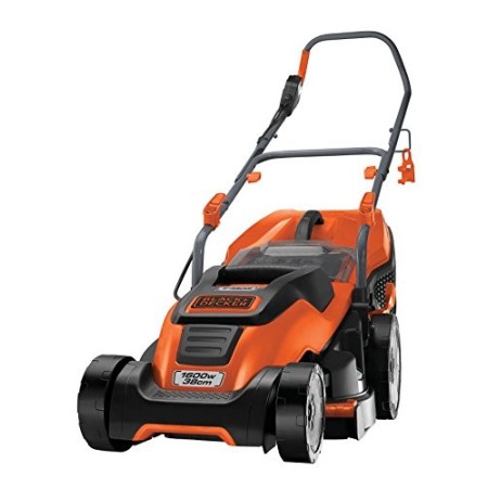 BLACK+DECKER EMAX38I-QS Rasaerba a Filo 1600 W, Taglio 38 cm