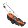 BLACK+DECKER EMAX38I-QS Rasaerba a Filo 1600 W, Taglio 38 cm