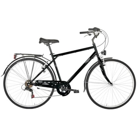 Alpina Bike Moving, Bicicletta Trekking 6v Uomo, Nero, 28"