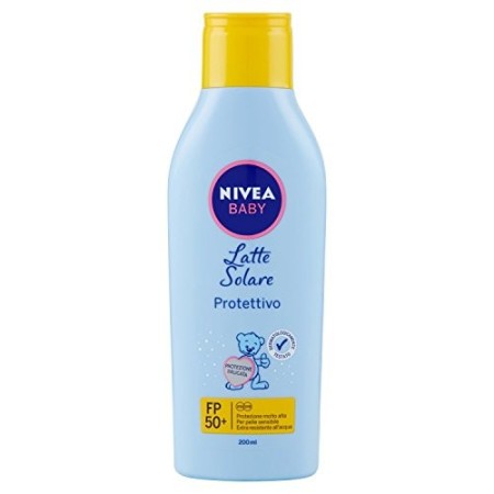 Nivea Baby Latte Solare Protettivo Bambini, FP50+, 200 ml