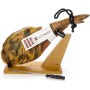 Prosciutto Spagnolo Serrano (Spalla) Riserva + Porta Prosciutto + Coltello 4.5 - 5 Kg - Jamon Serrano Crudo