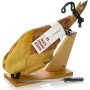 Prosciutto Spagnolo Serrano (Spalla) Riserva + Porta Prosciutto + Coltello 4.5 - 5 Kg - Jamon Serrano Crudo