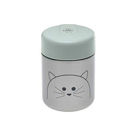 LÄSSIG contenitore termico per bambini/Food Jar Little Chums Cat, Grigio