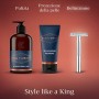 King C. Gillette Lamette di Ricarica per Rasoio di Sicurezza Uomo, Confezione da 10 Lamette di Ricambio in Acciaio Inossidabile