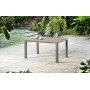 Keter Tavolo da Esterno Julie - Tavolo da Giardino Adatto Per 6 Persone 147X90X74,5H - Cappuccino