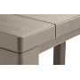 Keter Tavolo da Esterno Julie - Tavolo da Giardino Adatto Per 6 Persone 147X90X74,5H - Cappuccino