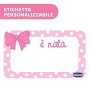 Chicco 00007649100000 Fiocco Nascita, Rosa