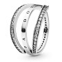 Pandora Anello statement Donna argento - 197404CZ-52