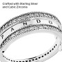 Pandora Anello statement Donna argento - 197404CZ-52
