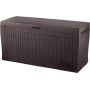 Keter Baule Comfy Marrone 270 Lt In Resina Cm 116.7X44.7X57 H