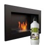 NOLABEL 1 L Bioetanolo Farmlight, 1 Bottiglia da 1 litro, combustibile Liquido Ecologico Naturale inodore per bio camini e stufe