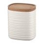 Guzzini Tierra Barattolo, Post Consumed Recycled Poliestereastic, Bamboo, Bianco, 00