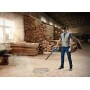 Bosch Professional 06019F5100 Soffiatore GBL 18V-120 System, velocità del Flusso d'Aria Fino a 270 km/h, Batterie e Caricabatte