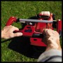 Einhell - Tosaerba a batteria GE-CM 36/37 Li-Solo Power X-Change (Li-Ion, 36 V, larghezza di taglio 37 cm, regolazione centrale 