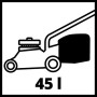 Einhell - Tosaerba a batteria GE-CM 36/37 Li-Solo Power X-Change (Li-Ion, 36 V, larghezza di taglio 37 cm, regolazione centrale 