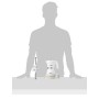 Ariete 1358 Moka Aroma - Moka elettrica 2/4 tazze, 400W, Autospegnimento, Mantenimento temperatura per 30', Bianco