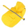Ltuotu Pet Dog Impermeabili facile da indossare Super impermeabile traspirante e Snowproof (giallo, M)