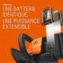 Worx WG284E Tagliasiepi Tosasiepi Elettrico da Giardino a Batteria 40V (2x20V), Diam. Taglio 27 mm