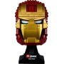 LEGO Super Heroes Casco di Iron Man, Set di Costruzioni per Adulti e per i Fan Marvel Avengers, Dettagli Realistici, 76165