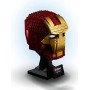 LEGO Super Heroes Casco di Iron Man, Set di Costruzioni per Adulti e per i Fan Marvel Avengers, Dettagli Realistici, 76165