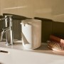 Alessi Birillo PL05 W Dispenser per Sapone Liquido di Design, Bianco