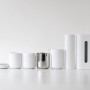 Alessi Birillo PL05 W Dispenser per Sapone Liquido di Design, Bianco