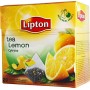 Lipton Tè Nero - Limone - 20 Premium le bustine di tè a forma di piramide in una Scatola [Confezione da 3]