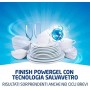 Finish Powergel, Gel Detersivo per Lavastoviglie Liquido, Multiazione, 0%, 210 Lavaggi, 7 Confezioni da 30 Lavaggi