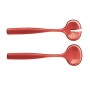 Guzzini Posata Insalata Grace, Rosso Chiaro, 28.3 cm
