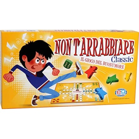 Editrice Giochi Gioco da Tavolo Non T'Arrabbiare, Multicolore, 6034025