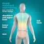 HoMedics ShiatsuMax Sedile Massaggiante Shiatsu, Massaggiatore Elettrico Schiena Lombare Spalle, Poltrona Massaggiante Regolabil