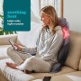 HoMedics ShiatsuMax Sedile Massaggiante Shiatsu, Massaggiatore Elettrico Schiena Lombare Spalle, Poltrona Massaggiante Regolabil