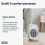 De'Longhi HFS50B20.GR Termoventilatore Vertical Edge, Salvia, 2000 W
