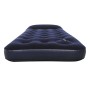 Bestway 67223 -Airbed Materasso Singolo con Pompa a Piede Incorporata, 185 x 76 x 22 cm, a Una Piazza, PVC, Blu
