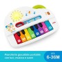 Fisher-Price Pianoforte di Cagnolino, Gioco Musicale con Luci e Suoni, Versione Italiana, Bambini 6 + Mesi, GFK03
