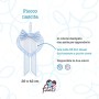 Filet (Fim2A) Amf010/1B, Fiocco Nascita Cuore, 0.3 Kg, Azzurro