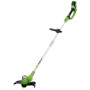 Greenworks Tosaerba a Batteria G24LT30M Deluxe, Li-Ion 24V, 40 cm di Larghezza di Taglio, 8500 RPM a Velocità Variabile, Testa 