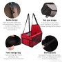 IvyLife Seggiolino Auto per Cane Coprisedile per Cane Animale Borsa Anteriore Singolo Coperta Telo per Proteggere Sedile di Auto