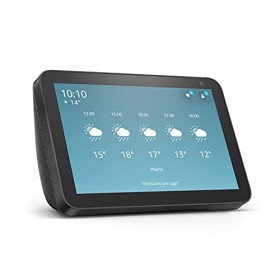 Ti presentiamo Echo Show 8 – Resta sempre in contatto con l'aiuto di Alexa - Tessuto antracite