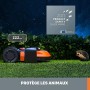 Worx Tagliaerba Robot da Giardino Landroid WR141E, Rasaerba Elettrico a Batteria 20 V, Tosaerba 3 Lame Mobili, Comando Wi-Fi