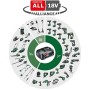 Bosch ALB 18 LI - Soffiatore di foglie (210 km/h, 60 dB, 80 dB, 2.5 m/s², 1.5 m/s²), Nero/ Verde