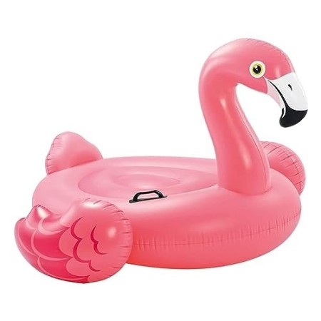 Intex 57558 - Cavalcabile Fenicottero, Rosa, 142 x 137 x 97 cm