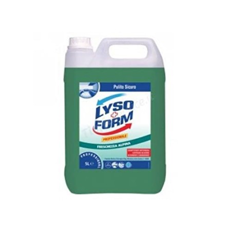Diversey Lysoform Professionale Freschezza Alpina, Multicolore, 5 Litri