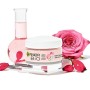 Garnier Bio Rosy Glow, Crema Rosa Idratante 3-in-1, Azione Nutriente, Rassodante e Illuminante, Arricchita con Olio di Rosa Cani