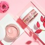 Garnier Bio Rosy Glow, Crema Rosa Idratante 3-in-1, Azione Nutriente, Rassodante e Illuminante, Arricchita con Olio di Rosa Cani