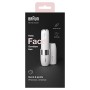 Braun Face FS1000 Mini Depilatore Donna, Depilazione Elettrica Viso, Facile e Veloce, Tocco Finale per Baffetti, Mento e Guance,