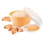 Tescoma 630381 DELICIA Ciotola per Lievitazione con Gel Riscaldante, Ø 26 cm, Plastica, Giallo
