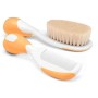Chicco Spazzola e Pettine per Bambini, con Morbide Setole Delicate, Arancione